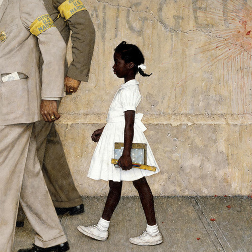 Norman Rockwell, The Problem We All Live With, 1964