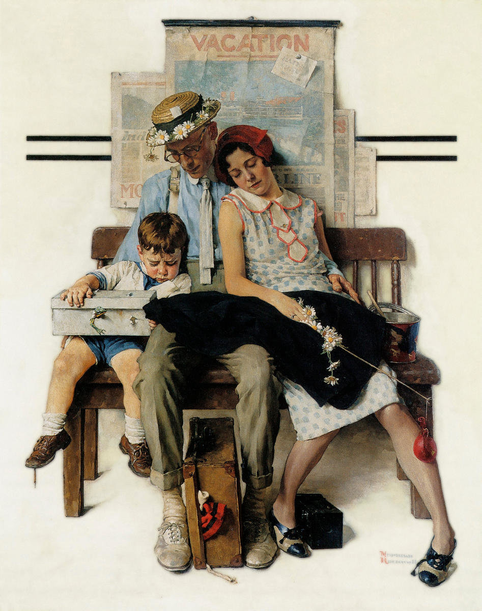 Dressmaker, 1931 by Norman Rockwell - Paper Print - Norman