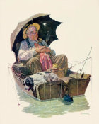 Norman Rockwell - Gone Fishing, 1930