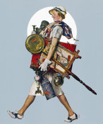Norman Rockwell - Antique Hunter, 1937