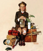 Norman Rockwell - Home from Camp, 1940
