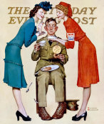 Norman Rockwell - Willie Gillis at the USO, 1942