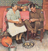 Norman Rockwell - Home for Thanksgiving, 1945