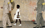 Norman Rockwell - The Problem We All Live With, 1964