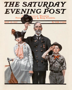 Norman Rockwell - Ready to Serve, 1917