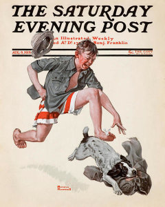 Norman Rockwell - Runaway Pants, 1919