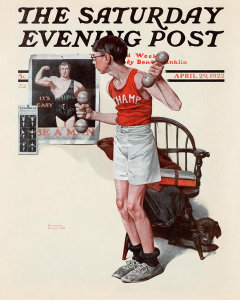 Norman Rockwell - Be a Man, 1922