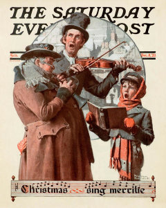 Norman Rockwell - Christmas Trio, 1923