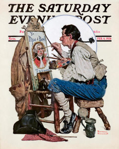 Norman Rockwell - Colonial Sign Painter, 1926