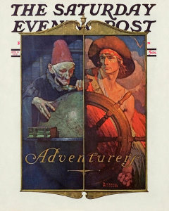 Norman Rockwell - Adventurers, 1928