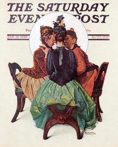Norman Rockwell - Three Gossips, 1929
