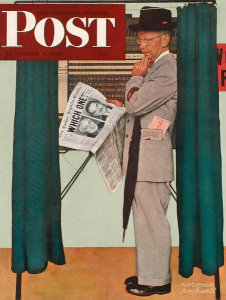 Norman Rockwell - Undecided, 1944