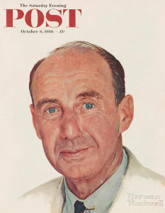 Norman Rockwell - Adlai E. Stevenson, 1956