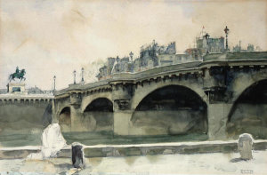 Norman Rockwell - Le Pont Neuf, 1932