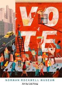 Lisk Feng - Vote Mural, 2024