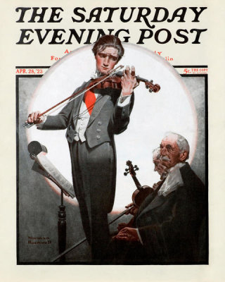 Norman Rockwell - Violin Virtuoso, 1923