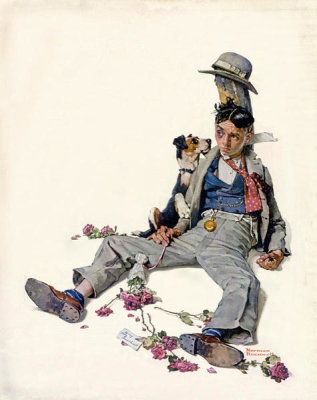 Norman Rockwell - Defeated Suitor, 1926