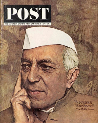 Norman Rockwell - Nehru, 1963