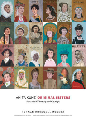 Anita Kunz - Anita Kunz: Original Sisters (24 Portrait Poster), 2024