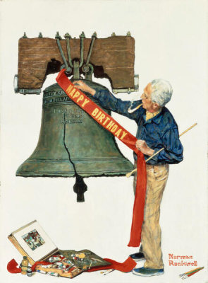Norman Rockwell - Liberty Bell, 1976